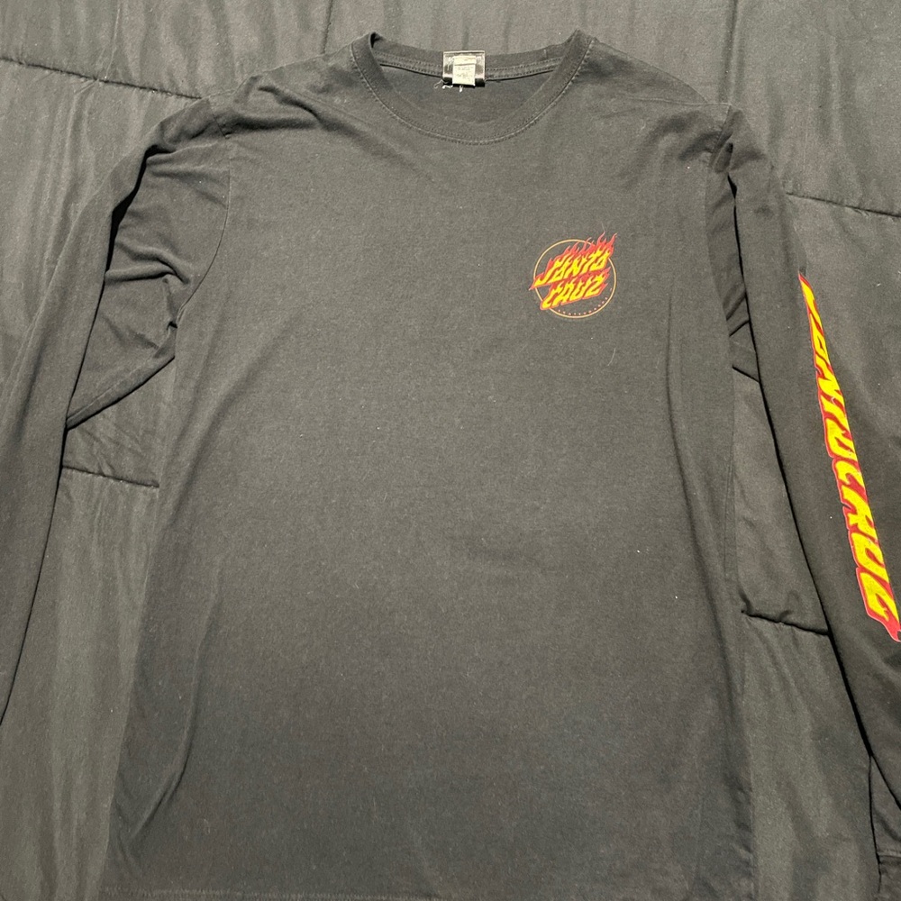 Santa Cruz Flame Logo Long Sleeve